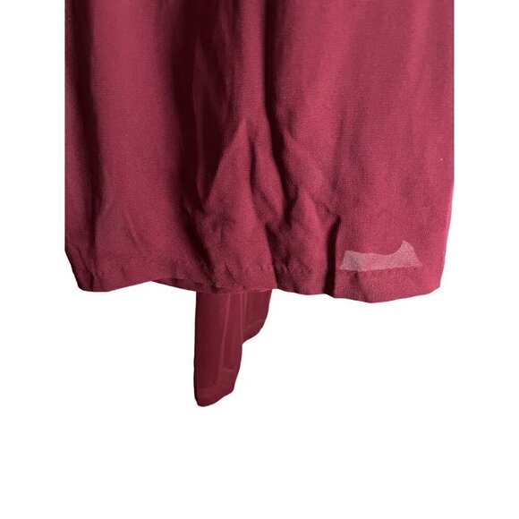 Lane Bryant Neutral Jumpsuit 14 Red Festive Holiday Workwear Wide Leg Classic - Picture 6 of 16